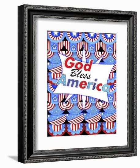 God Bless America-Valarie Wade-Framed Giclee Print