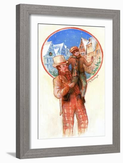 God Bless Us Every One-Judy Mastrangelo-Framed Giclee Print