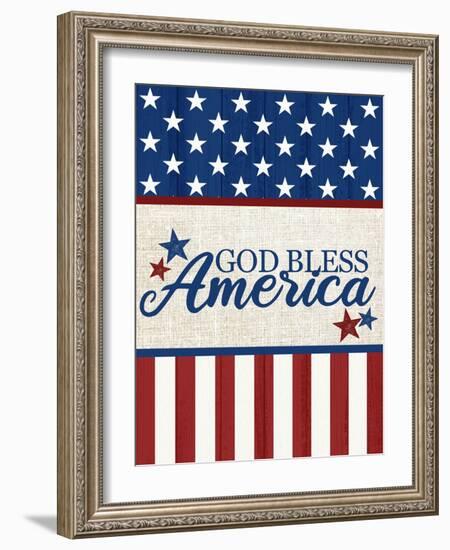 God Bless-Kimberly Allen-Framed Art Print