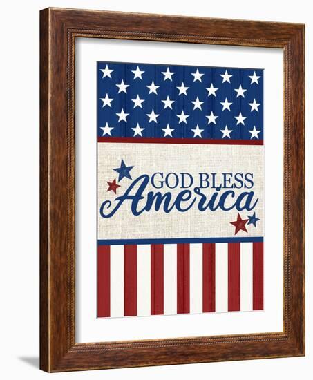 God Bless-Kimberly Allen-Framed Art Print