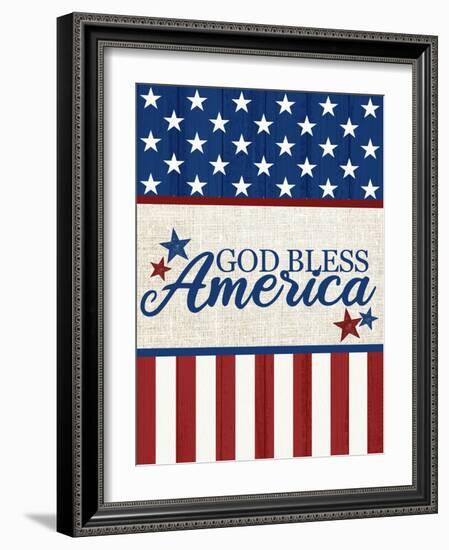 God Bless-Kimberly Allen-Framed Art Print