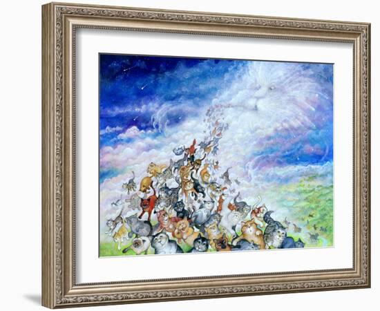 God Created Cats-Bill Bell-Framed Giclee Print