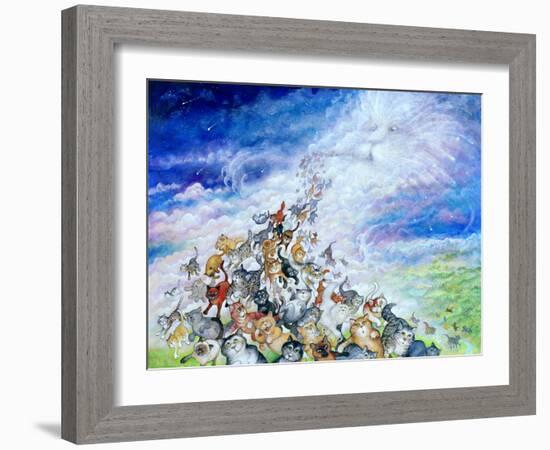 God Created Cats-Bill Bell-Framed Giclee Print