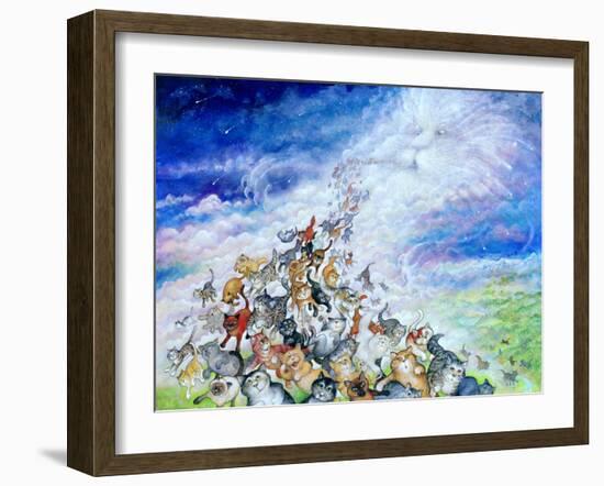 God Created Cats-Bill Bell-Framed Giclee Print