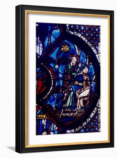 God Creating Adam-null-Framed Giclee Print