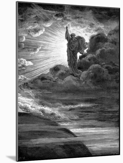 God Creating Light, 1866-Gustave Doré-Mounted Giclee Print