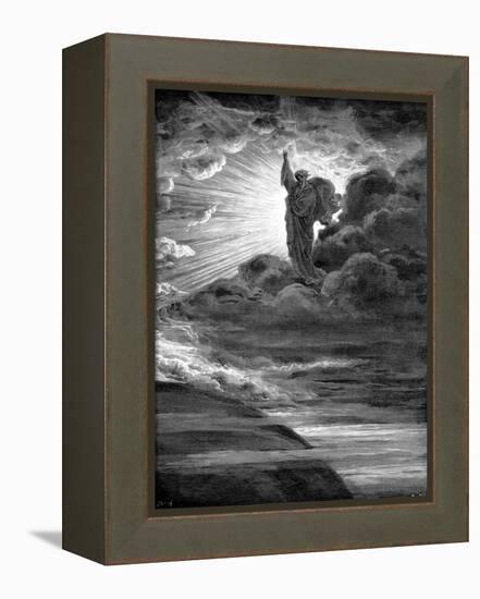 God Creating Light, 1866-Gustave Doré-Framed Premier Image Canvas