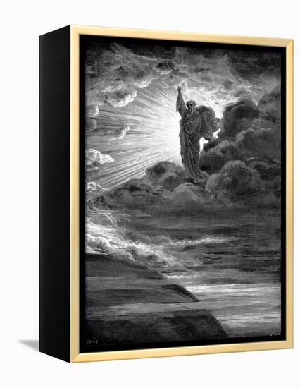 God Creating Light, 1866-Gustave Doré-Framed Premier Image Canvas