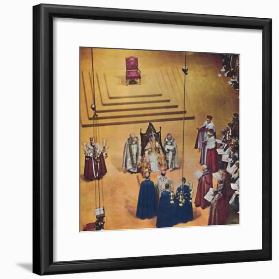God crown you with a crown of glory and righteousness., 1953-Unknown-Framed Giclee Print