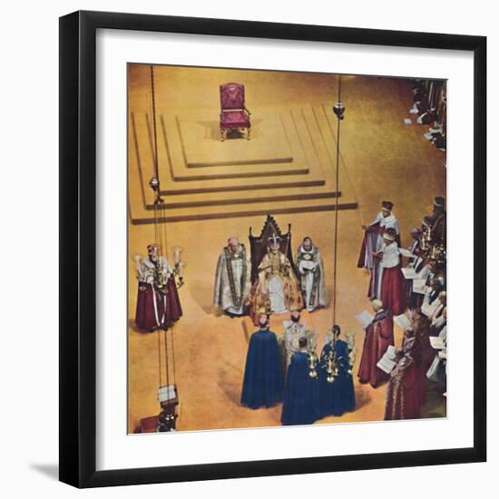 God crown you with a crown of glory and righteousness., 1953-Unknown-Framed Giclee Print