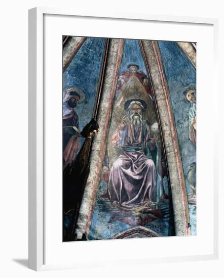 God Father, 1442-Andrea Del Castagno-Framed Giclee Print