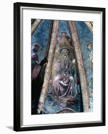 God Father, 1442-Andrea Del Castagno-Framed Giclee Print