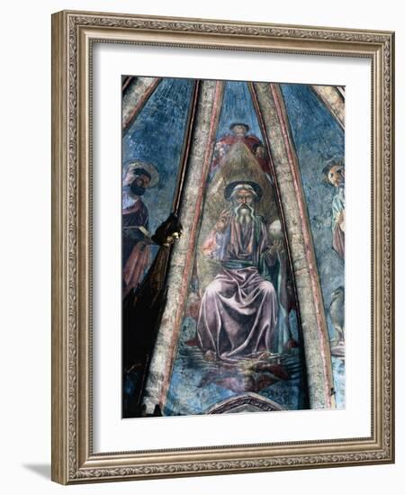 God Father, 1442-Andrea Del Castagno-Framed Giclee Print