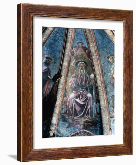 God Father, 1442-Andrea Del Castagno-Framed Giclee Print