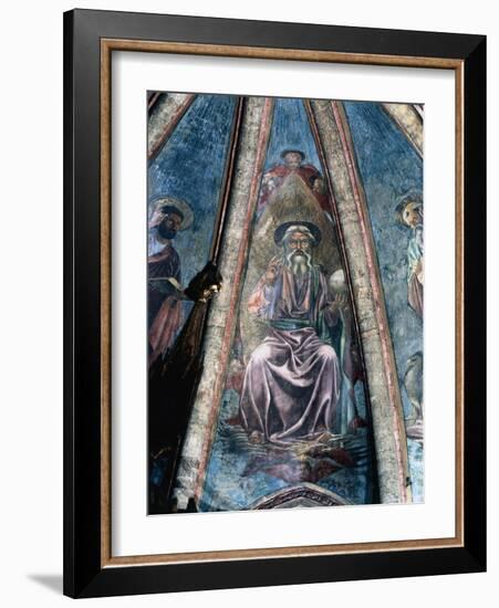 God Father, 1442-Andrea Del Castagno-Framed Giclee Print
