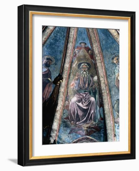 God Father, 1442-Andrea Del Castagno-Framed Giclee Print