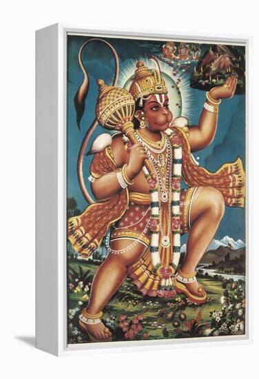 God Hanuman-null-Framed Stretched Canvas