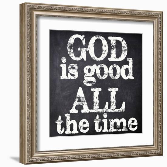 God Is Good-Taylor Greene-Framed Art Print