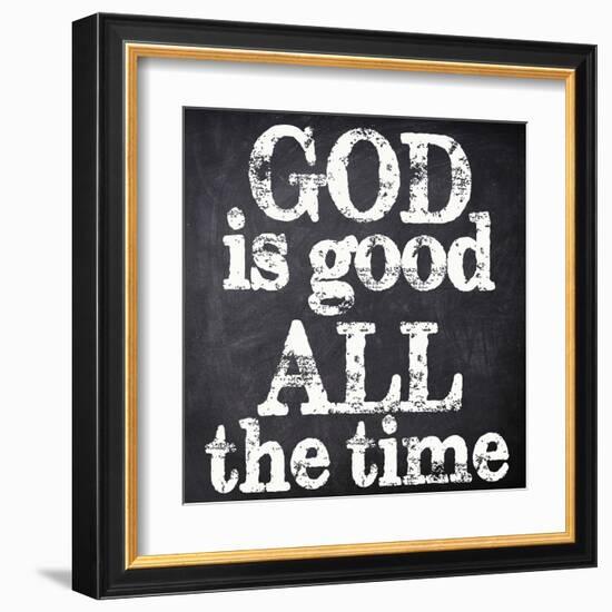 God Is Good-Taylor Greene-Framed Art Print