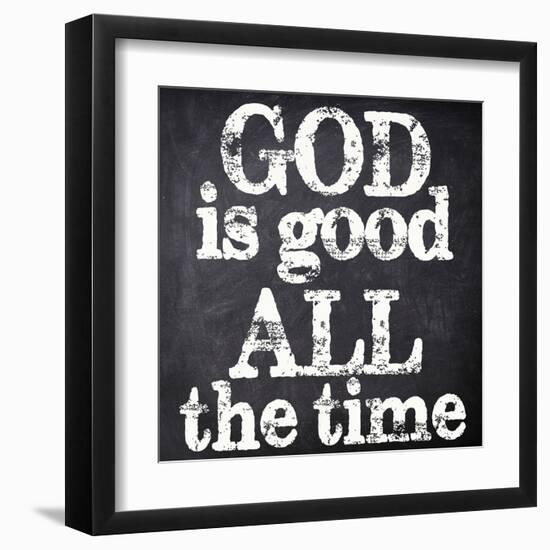 God Is Good-Taylor Greene-Framed Art Print