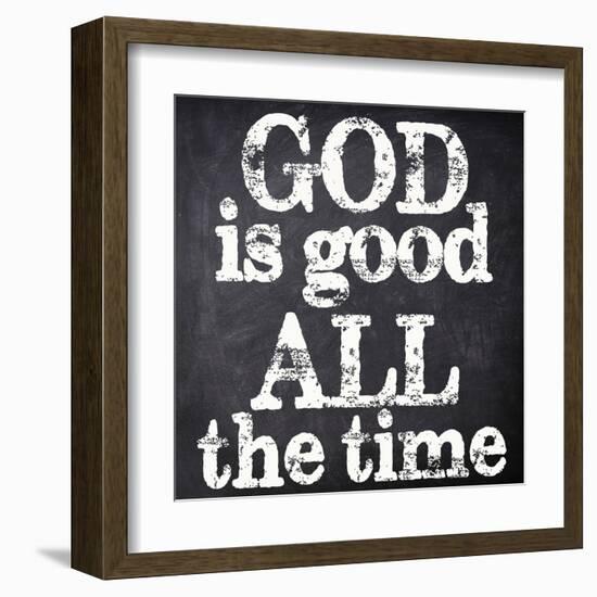 God Is Good-Taylor Greene-Framed Art Print