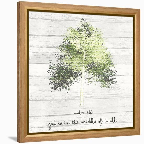 God Is in the Middle-ALI Chris-Framed Premier Image Canvas