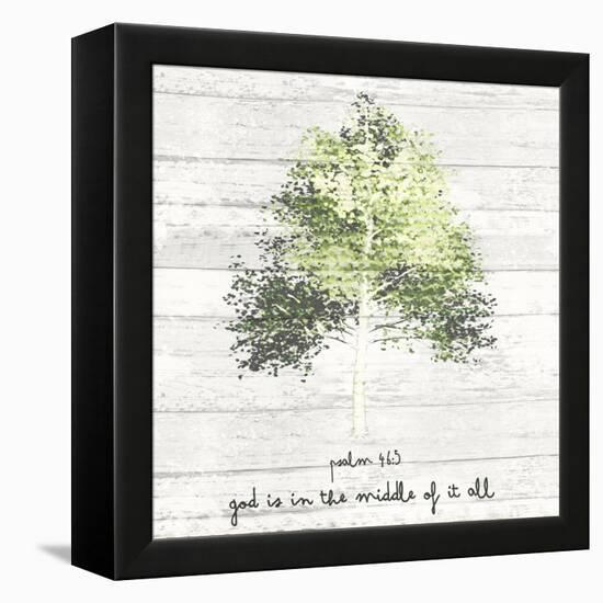 God Is in the Middle-ALI Chris-Framed Premier Image Canvas