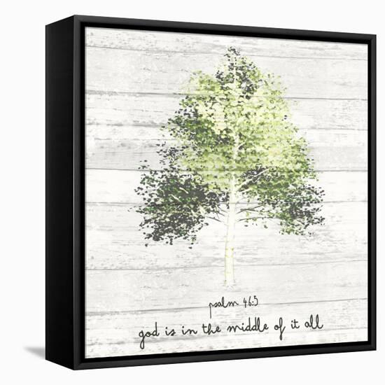 God Is in the Middle-ALI Chris-Framed Premier Image Canvas