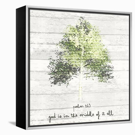 God Is in the Middle-ALI Chris-Framed Premier Image Canvas