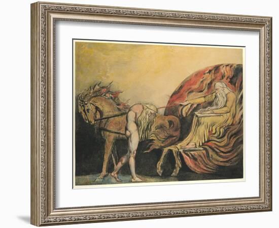 God Judging Adam, c.1795-William Blake-Framed Giclee Print