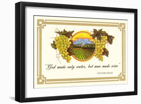 God Made Only Water-null-Framed Art Print