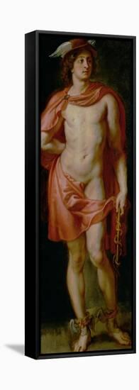 God Mercury, Painted for the Torre De La Parada-Peter Paul Rubens-Framed Premier Image Canvas