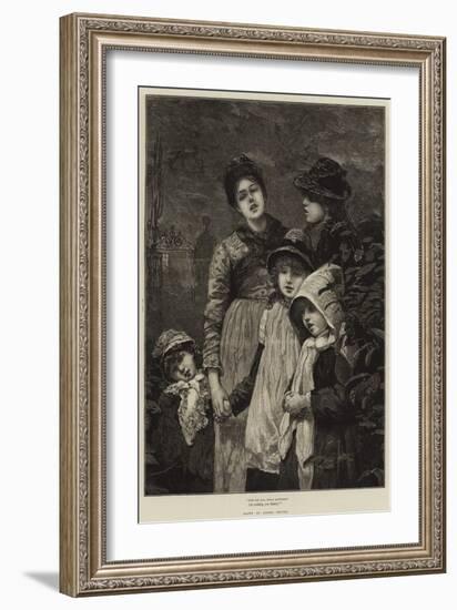 God Rest You, Merry Gentlemen!-Lionel Percy Smythe-Framed Giclee Print