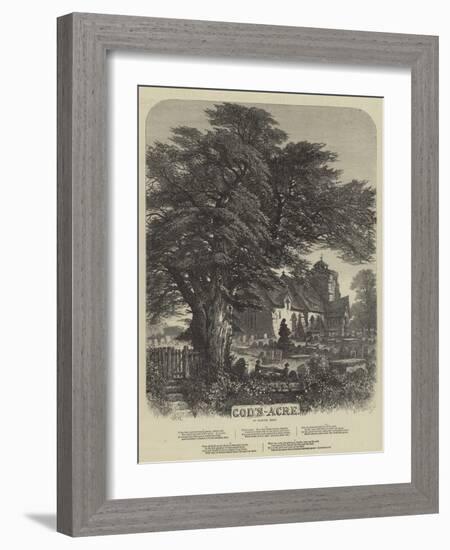 God's Acre-Samuel Read-Framed Giclee Print