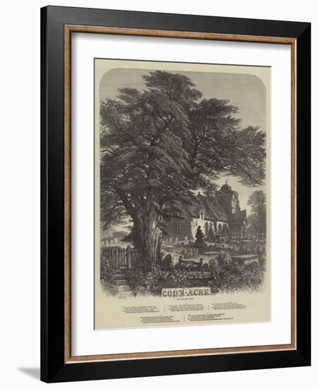 God's Acre-Samuel Read-Framed Giclee Print