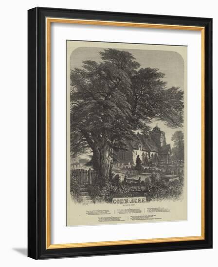 God's Acre-Samuel Read-Framed Giclee Print