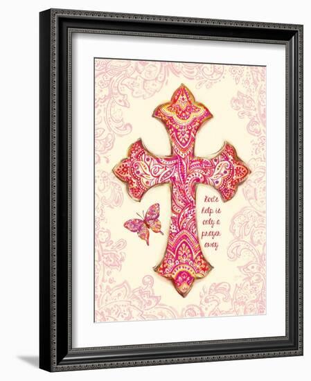 God's Help-Bella Dos Santos-Framed Art Print