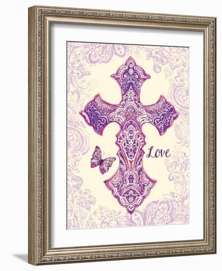 God's Love-Bella Dos Santos-Framed Art Print