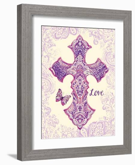 God's Love-Bella Dos Santos-Framed Art Print