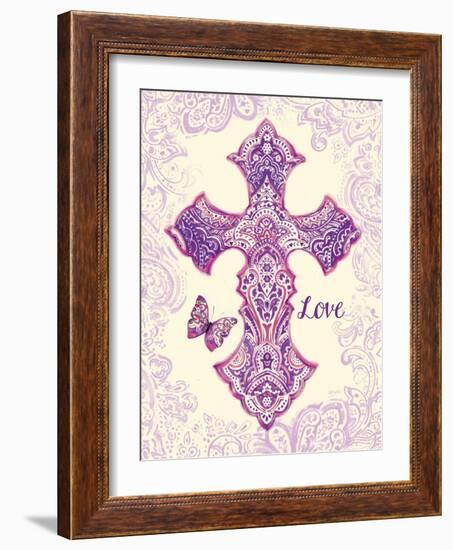 God's Love-Bella Dos Santos-Framed Art Print