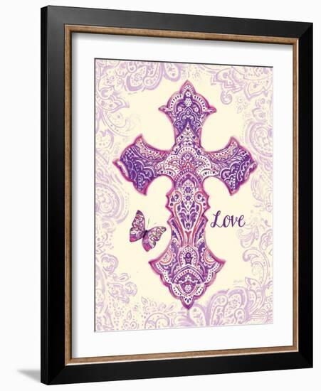 God's Love-Bella Dos Santos-Framed Art Print