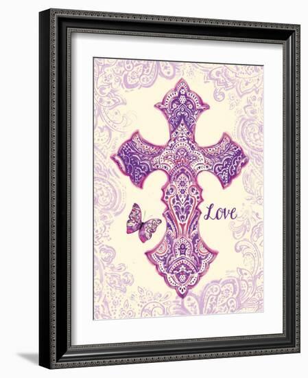 God's Love-Bella Dos Santos-Framed Art Print