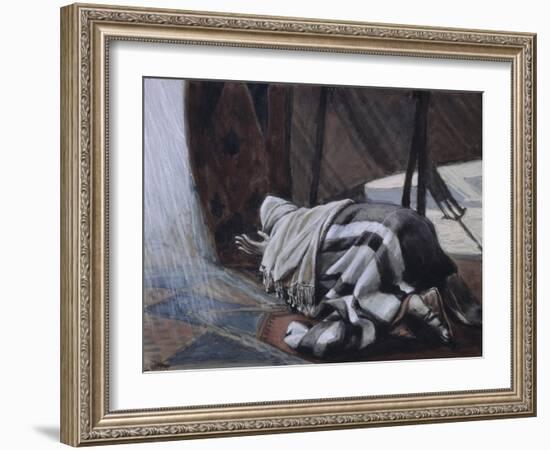 God's Promise to Abraham-James Tissot-Framed Giclee Print