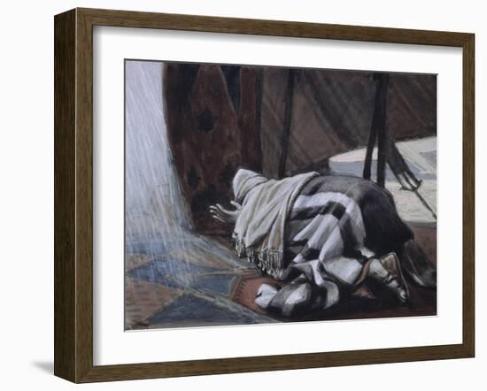 God's Promise to Abraham-James Tissot-Framed Giclee Print