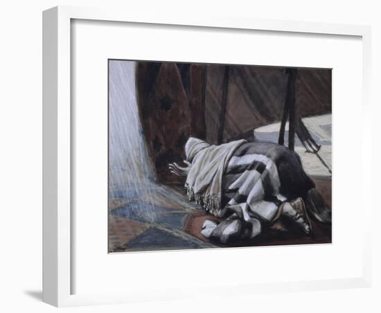 God's Promise to Abraham-James Tissot-Framed Giclee Print