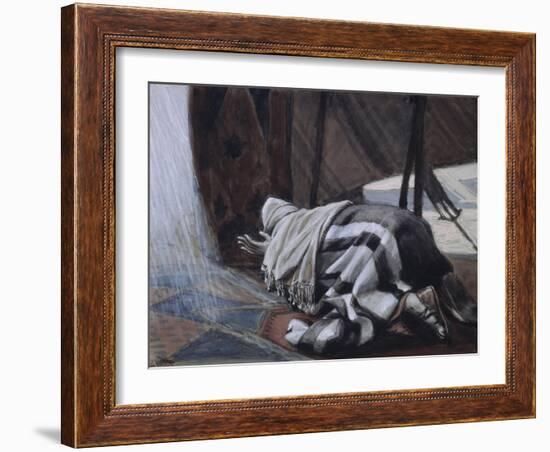 God's Promise to Abraham-James Tissot-Framed Giclee Print