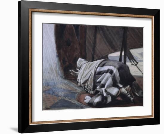 God's Promise to Abraham-James Tissot-Framed Giclee Print