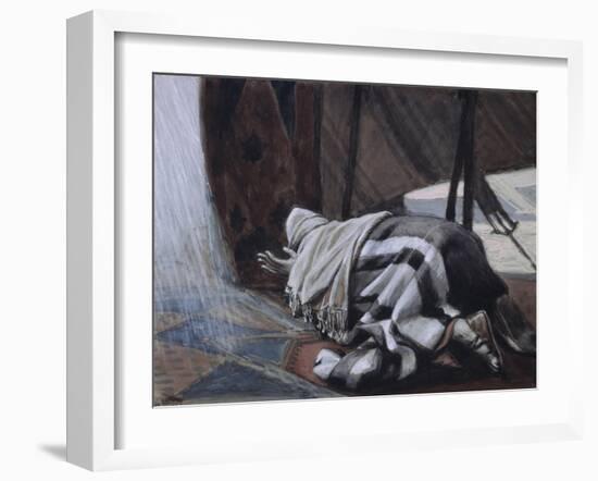 God's Promise to Abraham-James Tissot-Framed Giclee Print