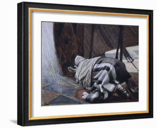 God's Promise to Abraham-James Tissot-Framed Giclee Print