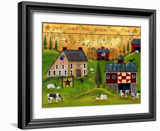 God Shed His Grace on Thee Lang 2018-Cheryl Bartley-Framed Giclee Print
